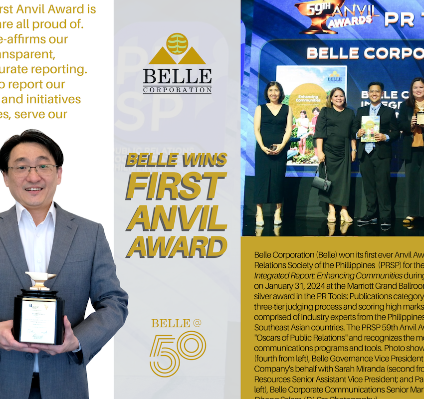 Belle wins first Anvil Award thumbnail