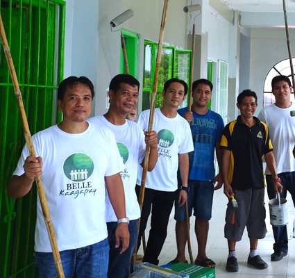Belle Kaagapay supports Brigada Eskwela year 16