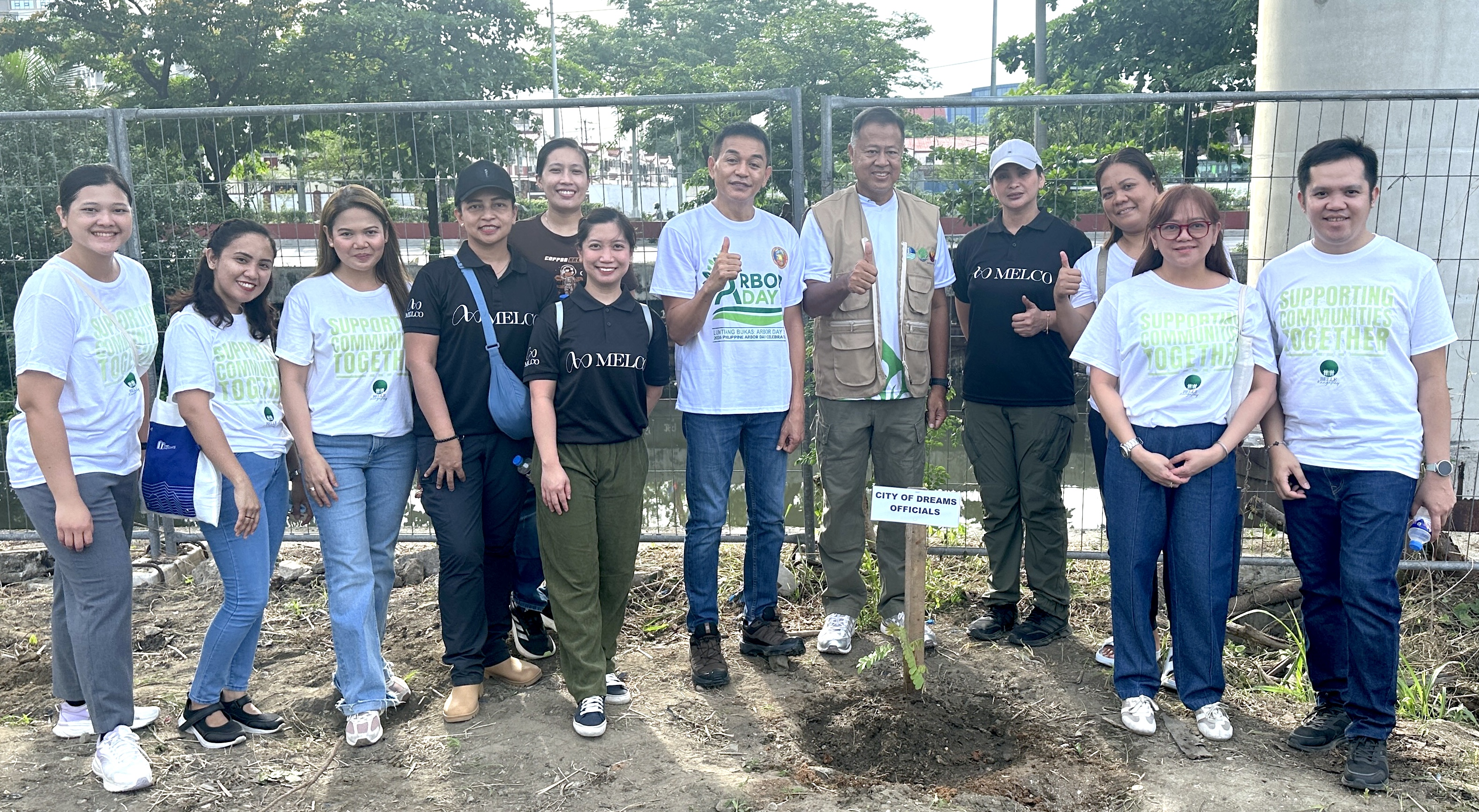 Belle joins Parañaque Government for Annual Arbor Day tree planting event